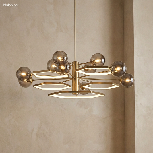 Nalshine™ Nova Hexa Chandelier