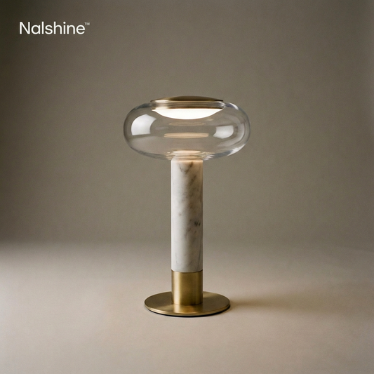Nalshine™ Orion Glass Marble Table Lamp